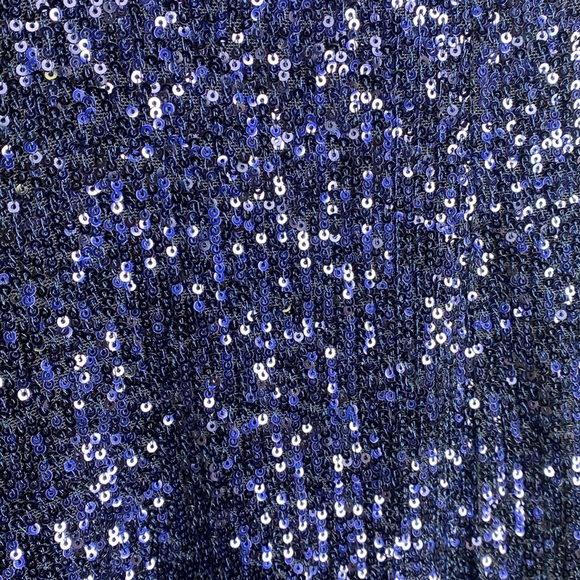 Reformation Jimmy Navy Sequin Mini‎ Dress NWT - Picture 7 of 9